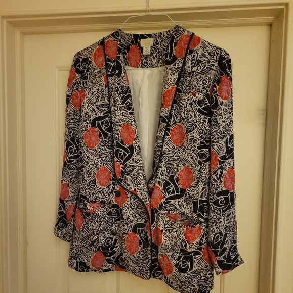 St. Gillian Petites Jackets & Blazers - St. Gillian 100% Silk Jacket Vintage